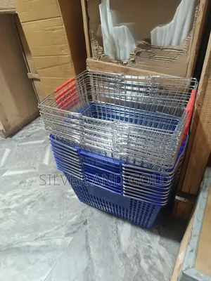 Quality Supermarket Iron Basket