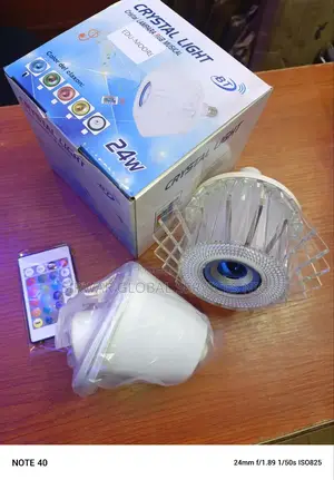 Crystal Dropping Light Bluetooth+Mp3