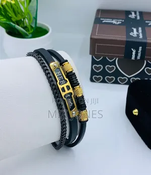 Men Leather Bracelet