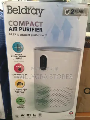 Beldray Eh3348 Compact Air Purifier – Portable Air Cleaner