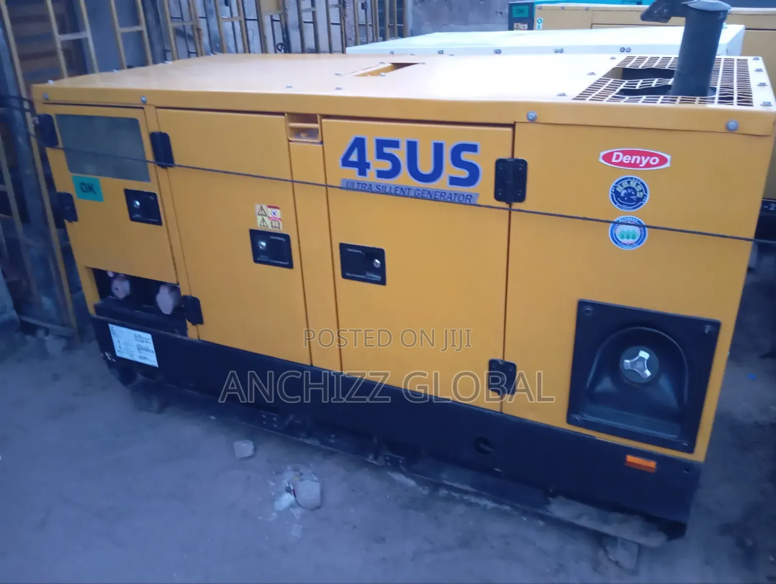 Japan Made Denyo 45kva Soundproof