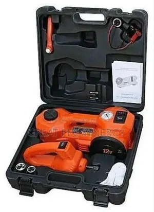 4 In 1 Electric Hydraulic Floor Jack And Tire Inflator.