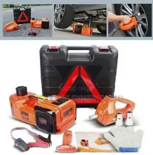 4 In 1 Electric Hydraulic Floor Jack And Tire Inflator.