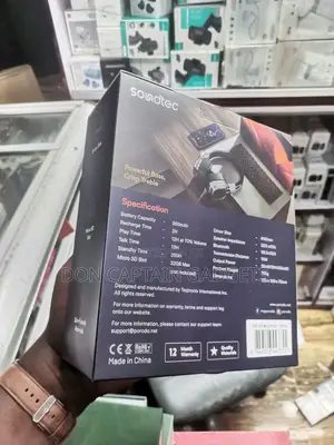 Porodo Soundtec Vintage Wireless ENC Headband