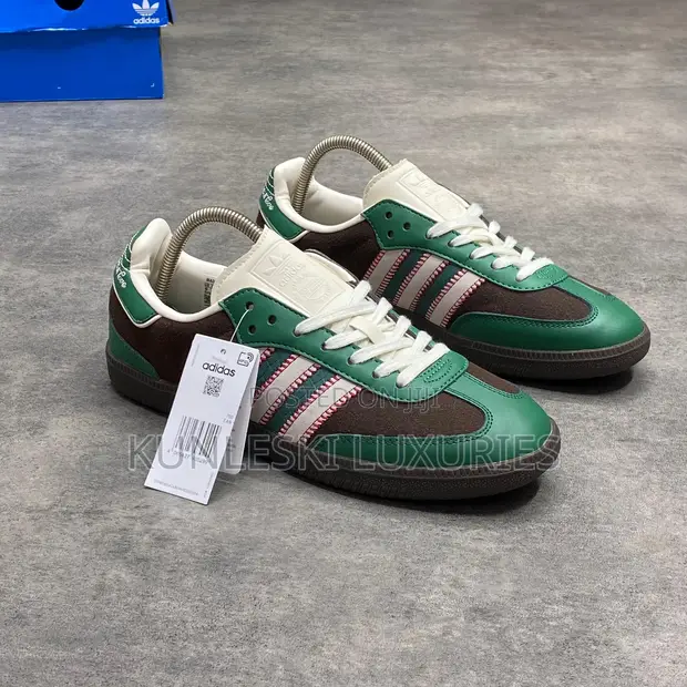 Original Adidas Samba OG X Notitle Green Sneakers for sale - kunleski  luxuries Enterprise  Price:  58,000 on Jiji.ng [Lagos Island (Eko)]
