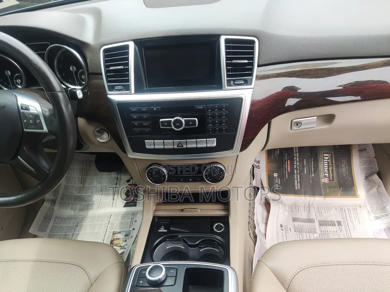 Mercedes-Benz M Class 2015 Gray