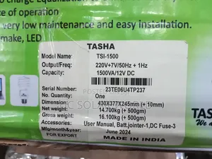 Tasha Energy 1.5kva Solar Inverter
