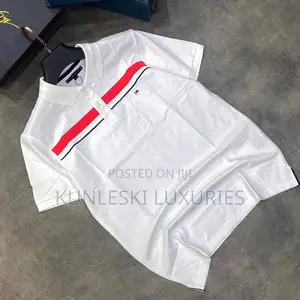 New Tommy Hilfiger Collar Neck Tops in 4 Colorways