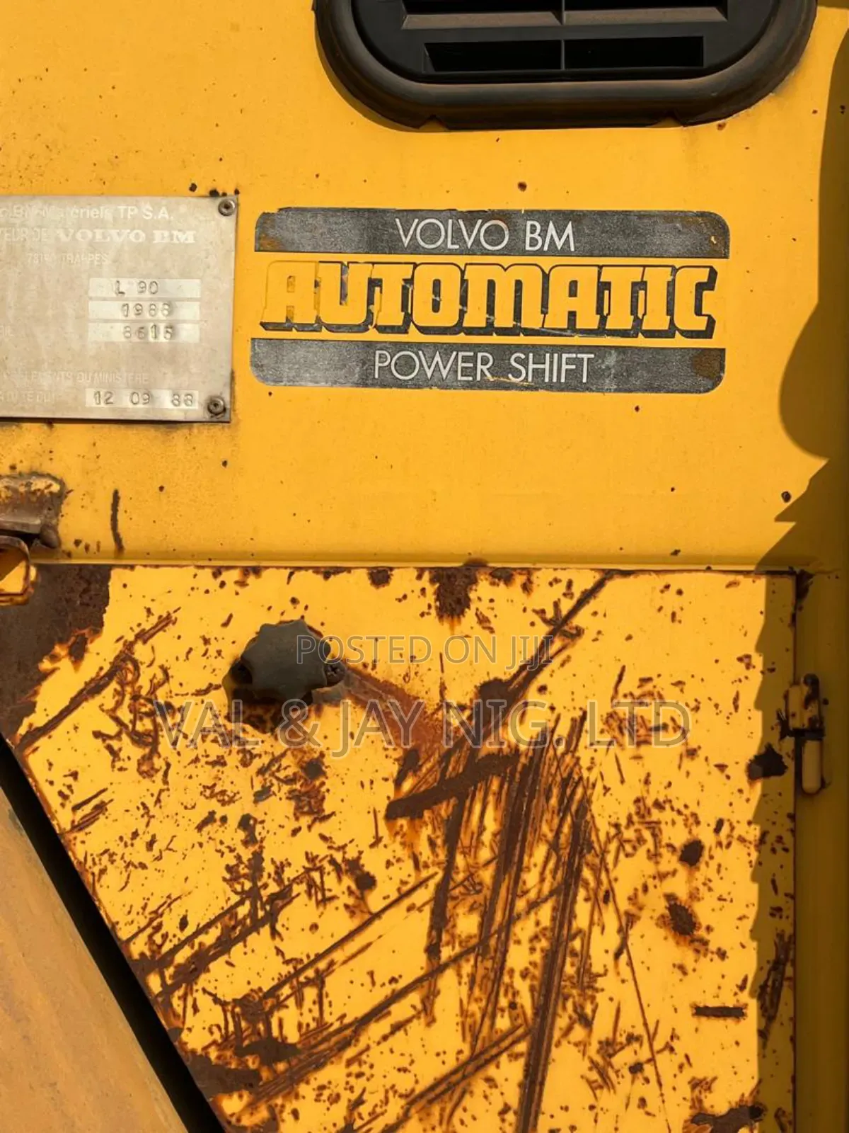 Volvo Bm Payloader Lp90 Model - Foreign Use