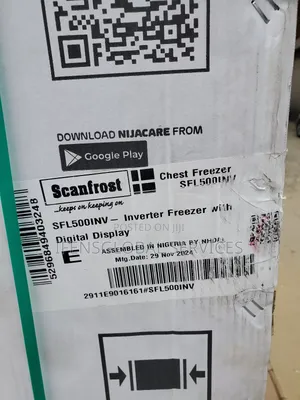 Inverter Scanfrost Freezer