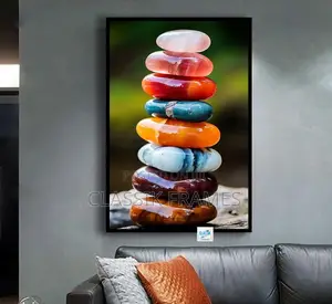 Photo - Hd Framed Abstract Acrylic Digi Painting Wallart