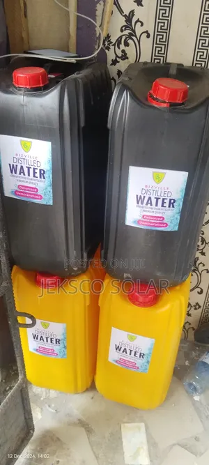 Solar Distilled Water for Tubular Batteries.