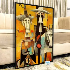 Photo - Hd Canvas Framed Skytouch Digi Painting Wallart