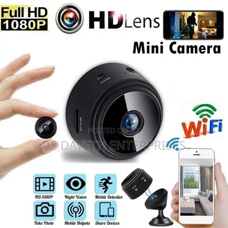 Battery Powered A9 Mini Wifi IP Camera 1080P