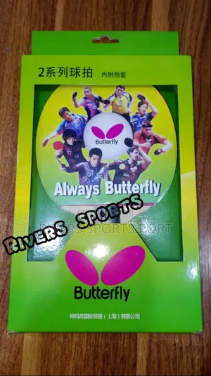 2 Star Butterfly Table Tennis Bat Comes With Protective Bag