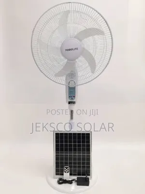Solar Fan, Rechargeable Solar Standing Fan.