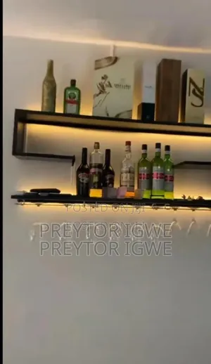 Wine Bar With LED Light