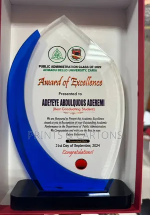 Award Plagues Printing for Events