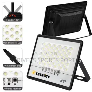 200W Solar LED Wireless Automatic Flood Lamp Waterproof