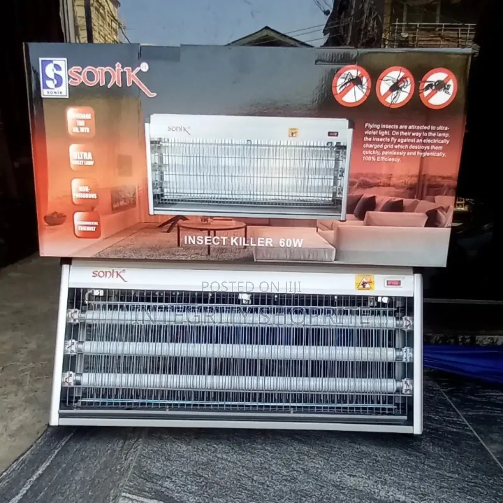 Sonik Mosquito Insect Killer Range Lamp - 60watts