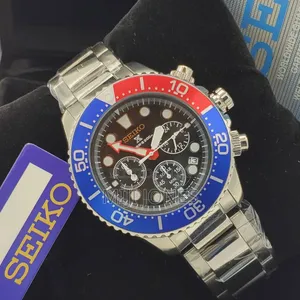 Seiko Solar Chronograph Watch