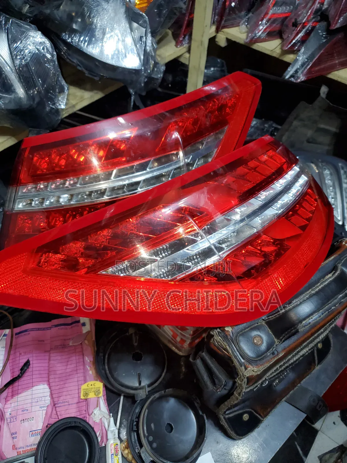 E350 2015 Coupe Back Light Set