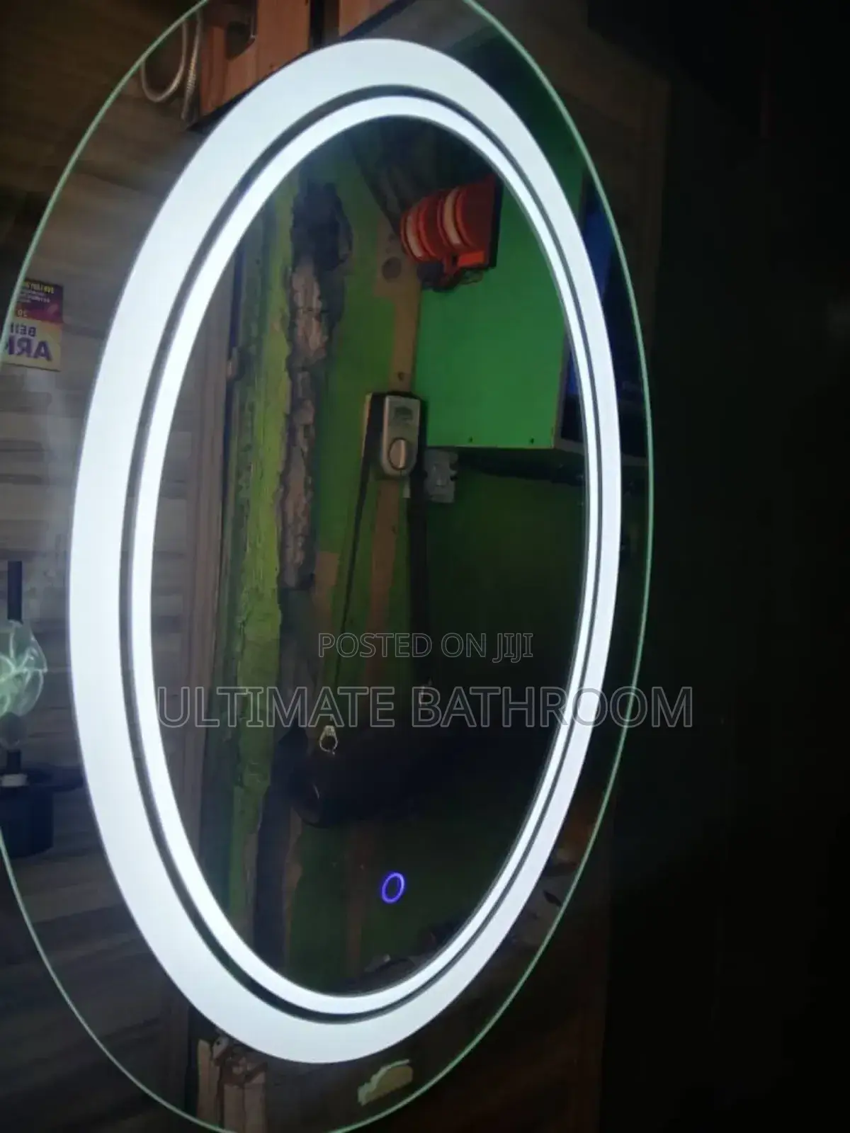 Elegance 80x60cm Egg Shape Bathroom Mirror
