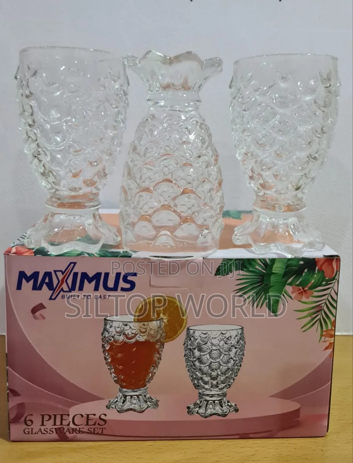 6pcs Fish Glass Cups