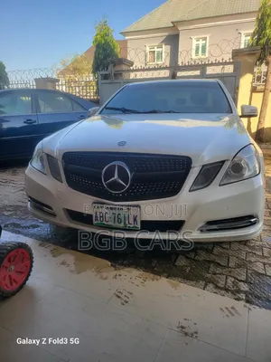 Mercedes-Benz E350 2010 White