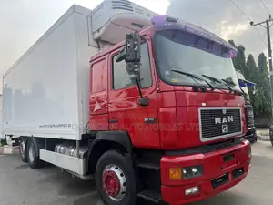 Man Diesel Refrigerator Truck 2010 Red