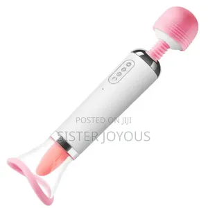 3 in 1 Vibrating Tongue Licking Sucking Vibrator for Woman