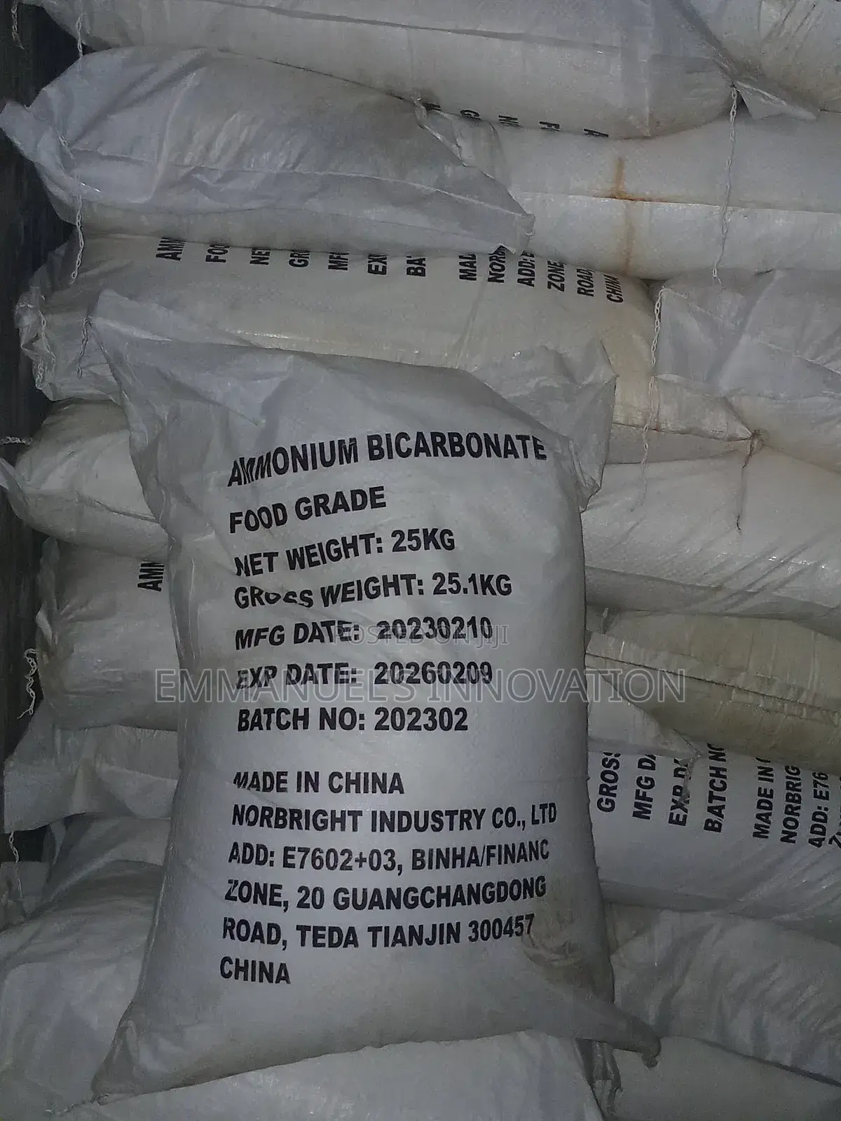 Ammonia Bicarbonate