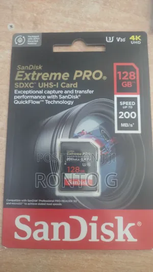 Memory Card for Camera 128gb