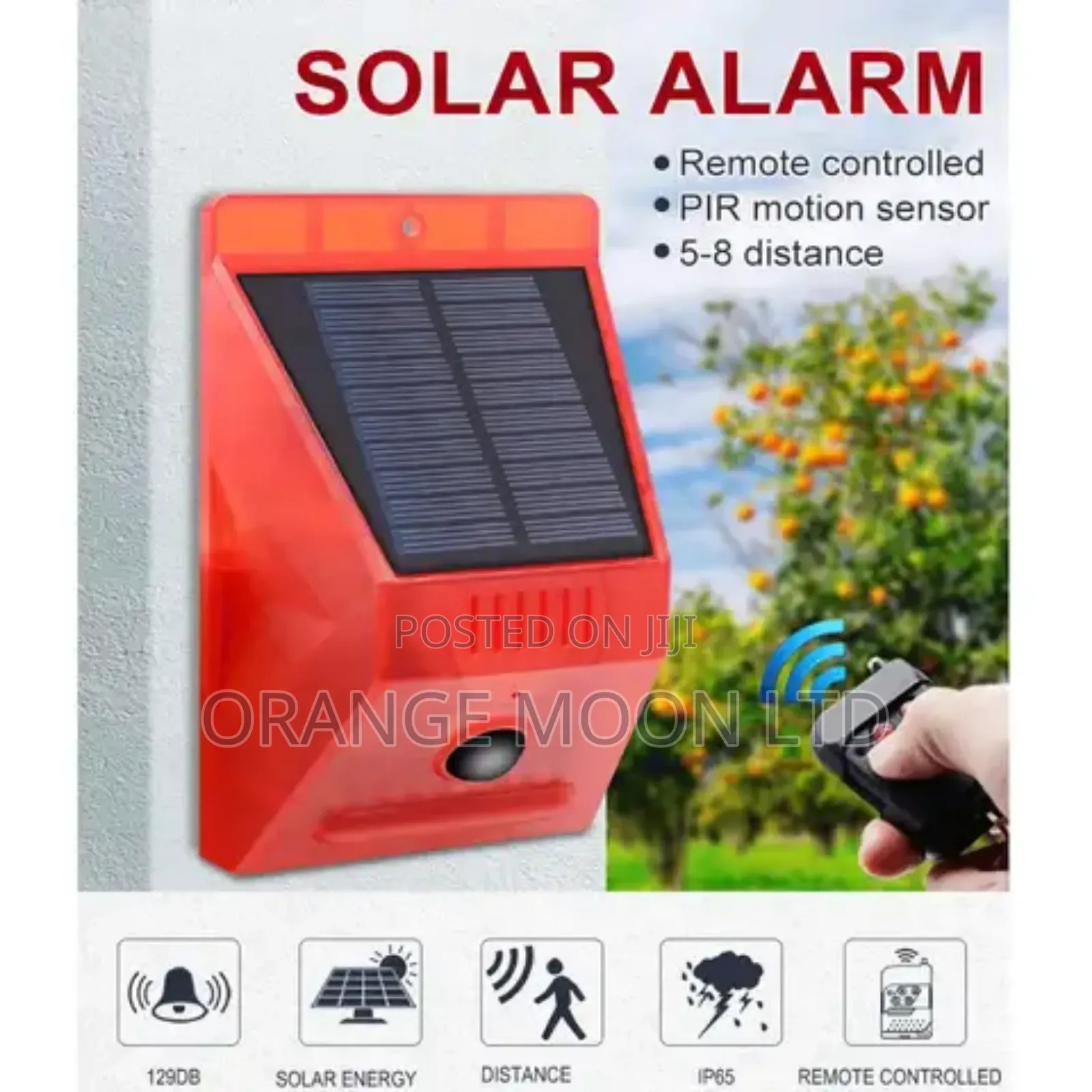 Solar Security Alarm