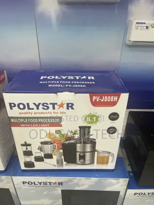 PRO Grade Polystar 8 in 1 Multiple Food Processor Pv J808H