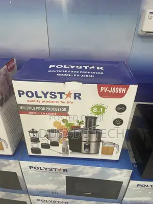 High End Polystar 8 in 1 Multiple Food Processor Pv J808H
