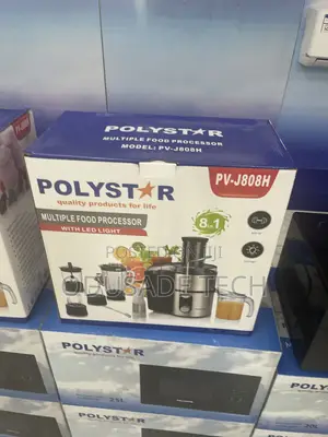 Luxury Polystar 8 in 1 Multiple Food Processor Pv J808H