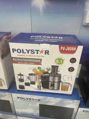 Turbo Chop Polystar 8 In 1 Multiple Food Processor Pv J808H