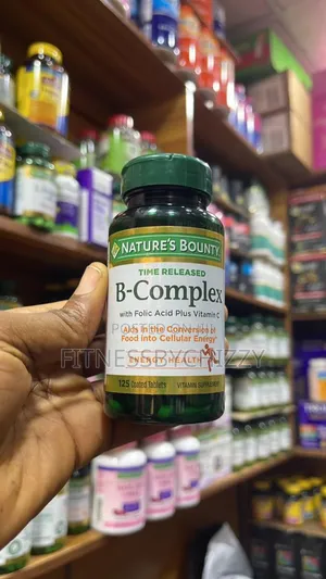 Photo - Nature's Bounty B Complex Time Release X 125 Tablets