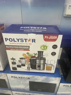 High Speed Polystar 8 in 1 Multiple Food Processor Pv J808H