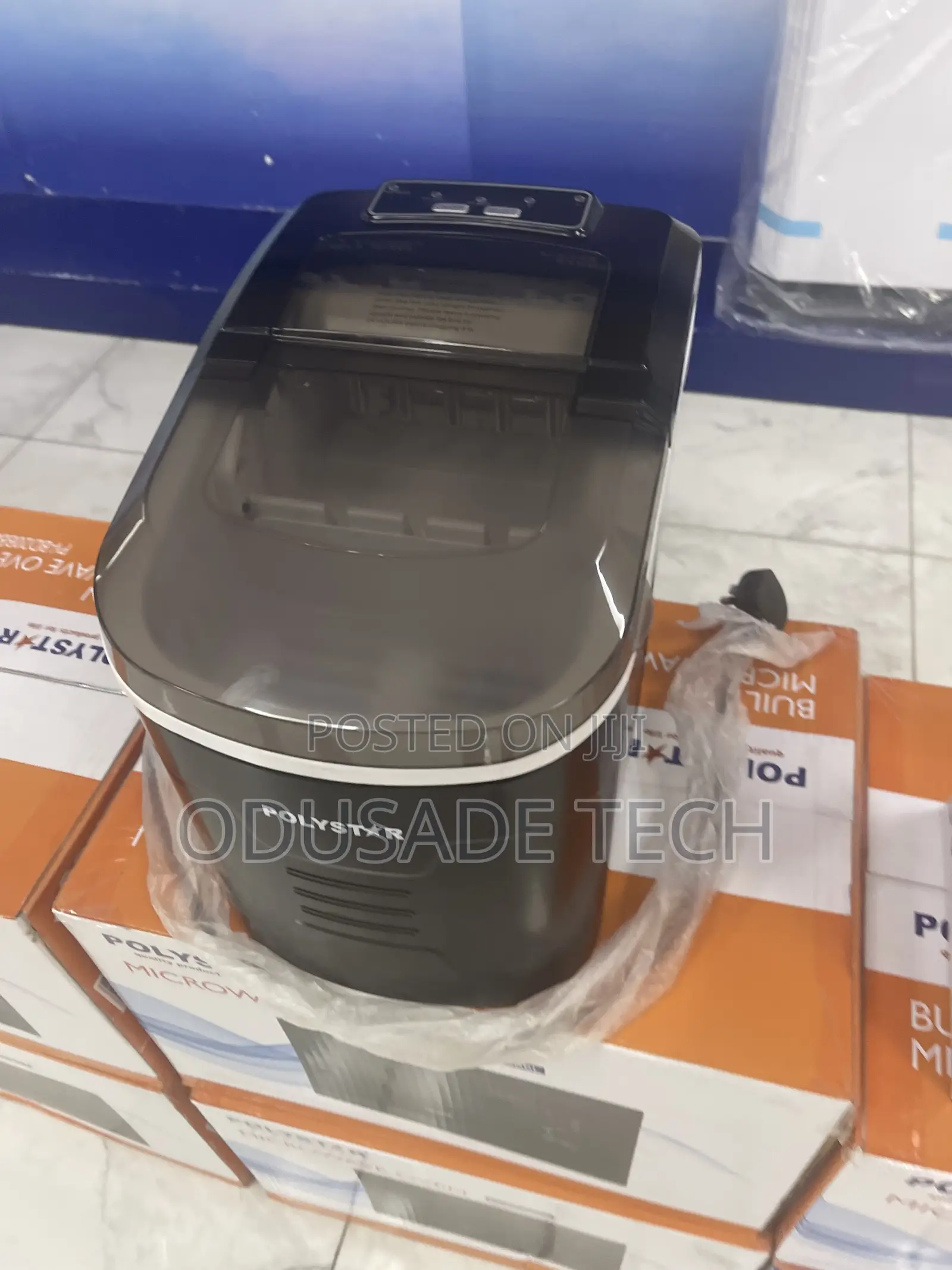 Portable Ice Polystar Ice Cube Maker Pv Mz19b