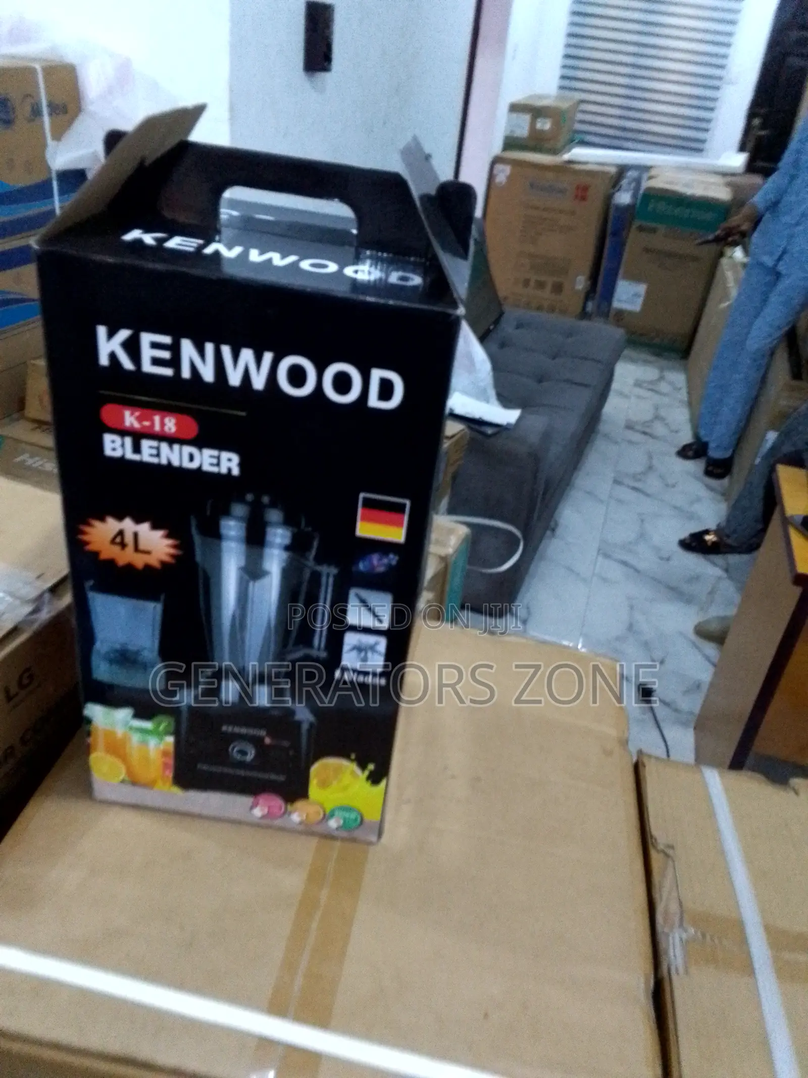 4L Kenwood K-18 Convenient and User-Friendly