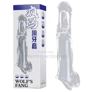 Transparent Wolf Penis Extender Condom