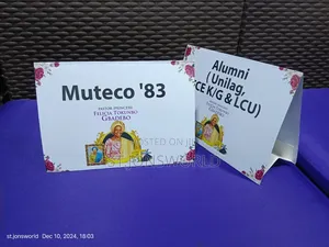 Table Numbers
