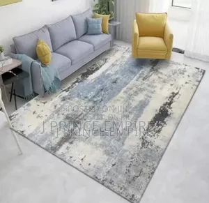 Anti-Dirty Rug Living Room, Modern Design Geometric Pattern