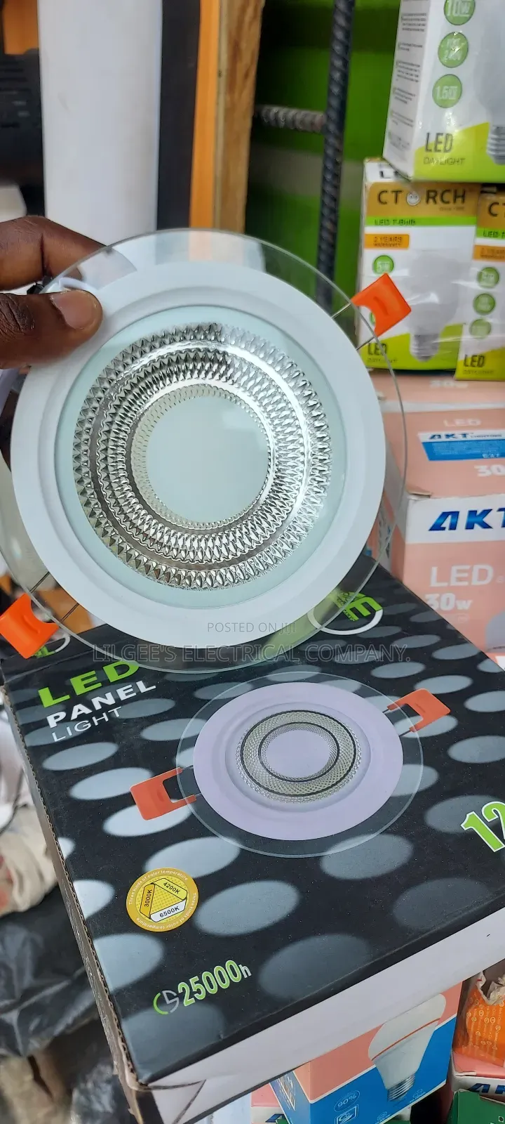 Original 12 Watts Cob Led Panel Light