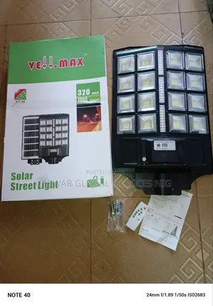 320w Solar Street Light Vellmax