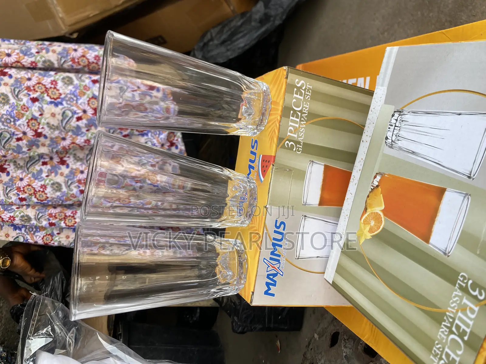 Maximum Glass Cup 3pcs