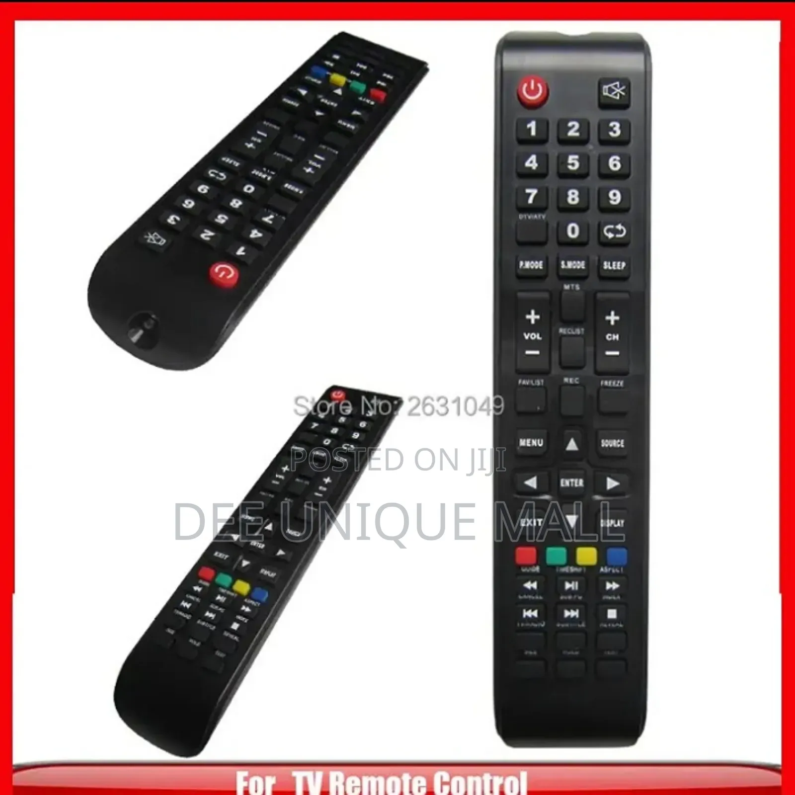 Scanfrost, Samsung,Bruhm Replacement Remote