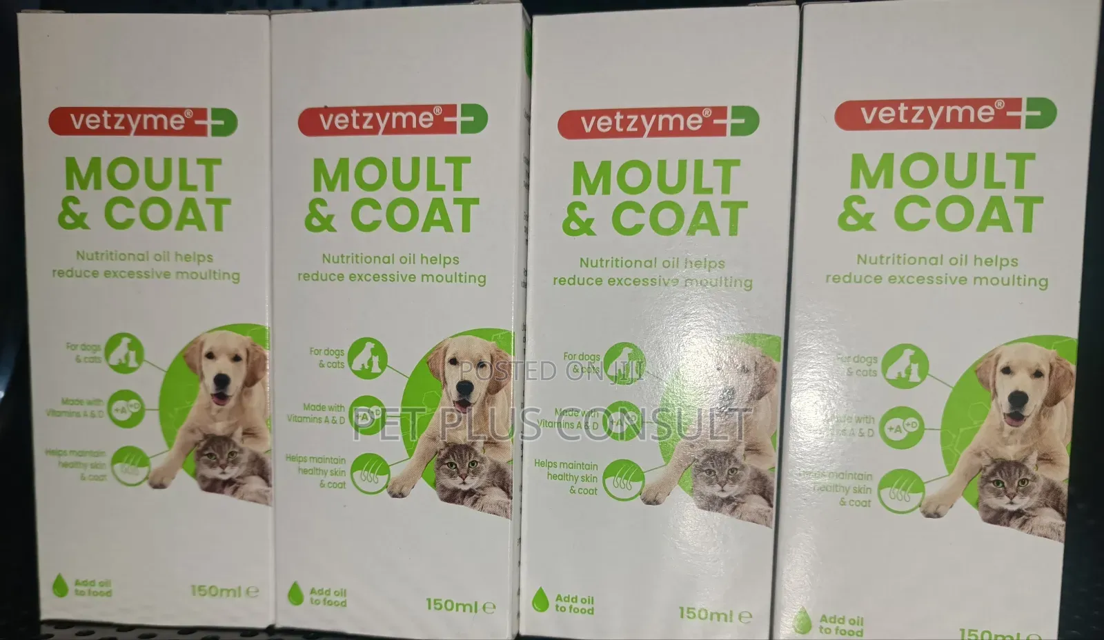 Vetzyme Moult and Coat